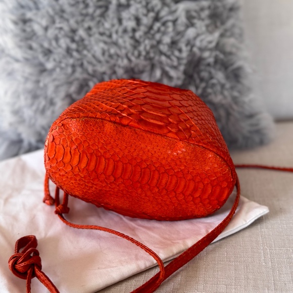 Hunting Season Exotic Skin Cinch Bag - Picture 3 of 8